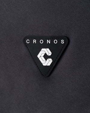 CRONOS BLACK MONOGRAM MOCK NECK【BLACK】