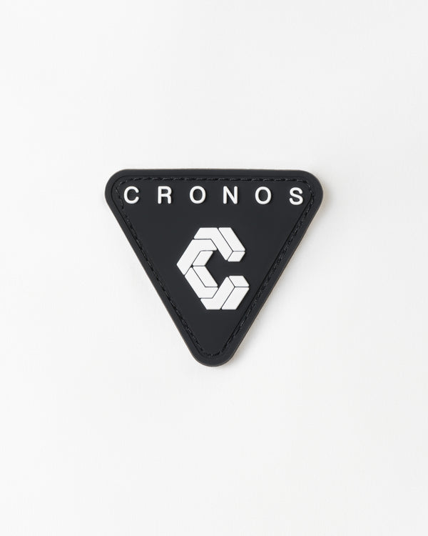 CRONOS BLACK MONOGRAM MOCK NECK【WHITE】