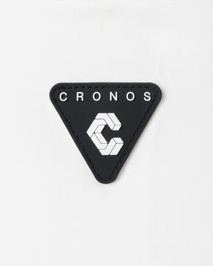 CRONOS BLACK WOMEN MONOCHROME ZIP SLEEVELESS【WHITE×BLACK】
