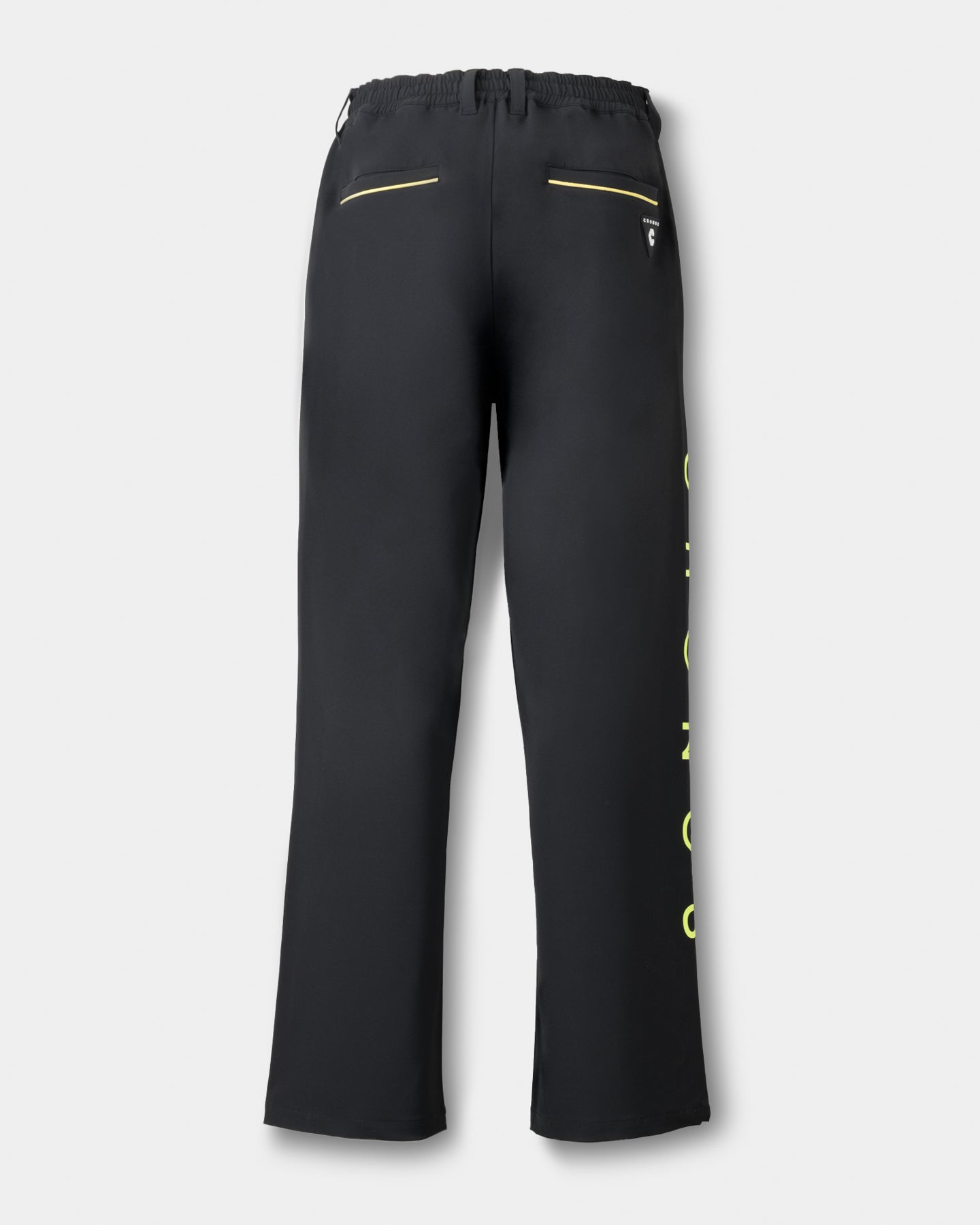 CRONOS BLACK DUAL TONE PANTS【BLACK×YELLOW】