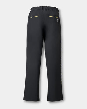 CRONOS BLACK DUAL TONE PANTS【BLACK×YELLOW】
