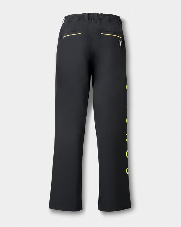 CRONOS BLACK DUAL TONE PANTS【BLACK×YELLOW】