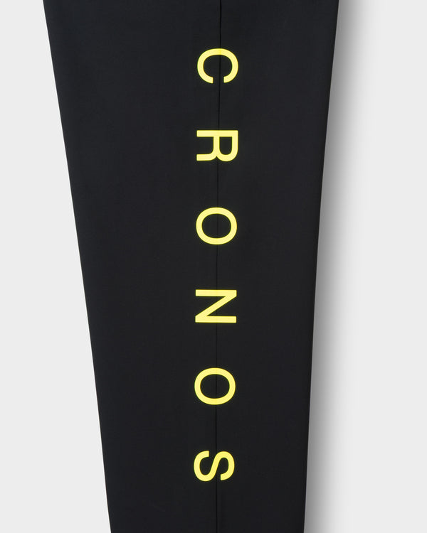 CRONOS BLACK DUAL TONE PANTS【BLACK×YELLOW】