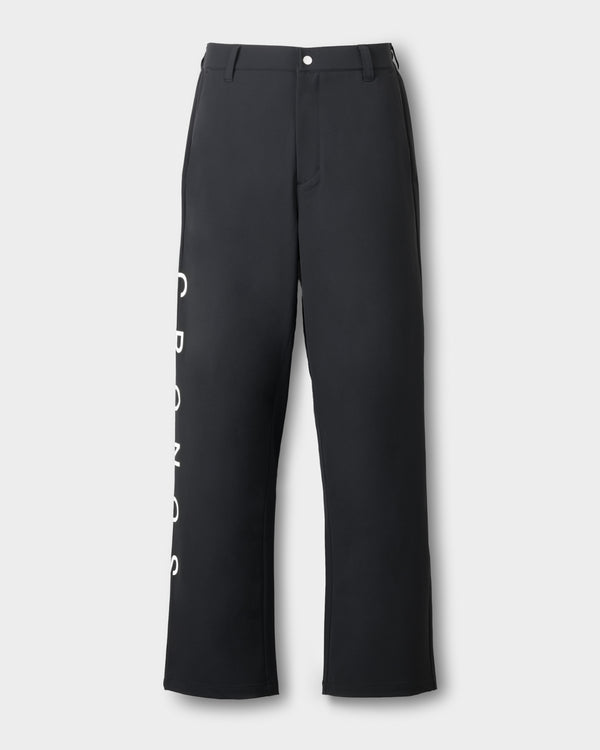 CRONOS BLACK DUAL TONE PANTS【BLACK×WHITE】