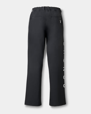 CRONOS BLACK DUAL TONE PANTS【BLACK×WHITE】