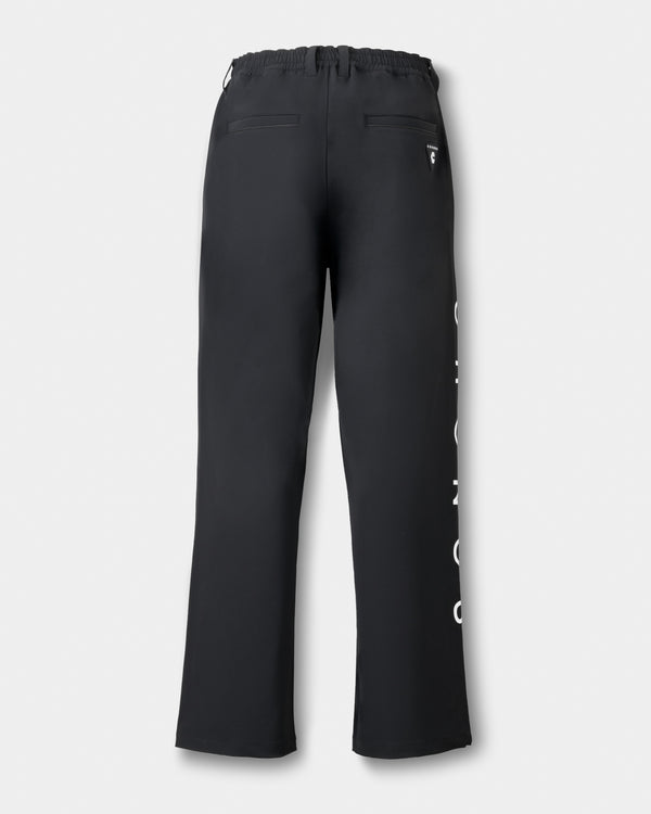 CRONOS BLACK DUAL TONE PANTS【BLACK×WHITE】