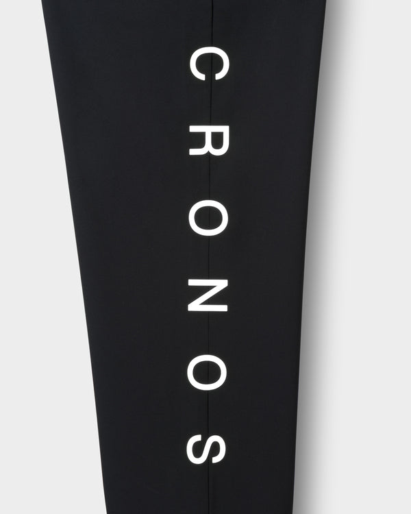 CRONOS BLACK DUAL TONE PANTS【BLACK×WHITE】