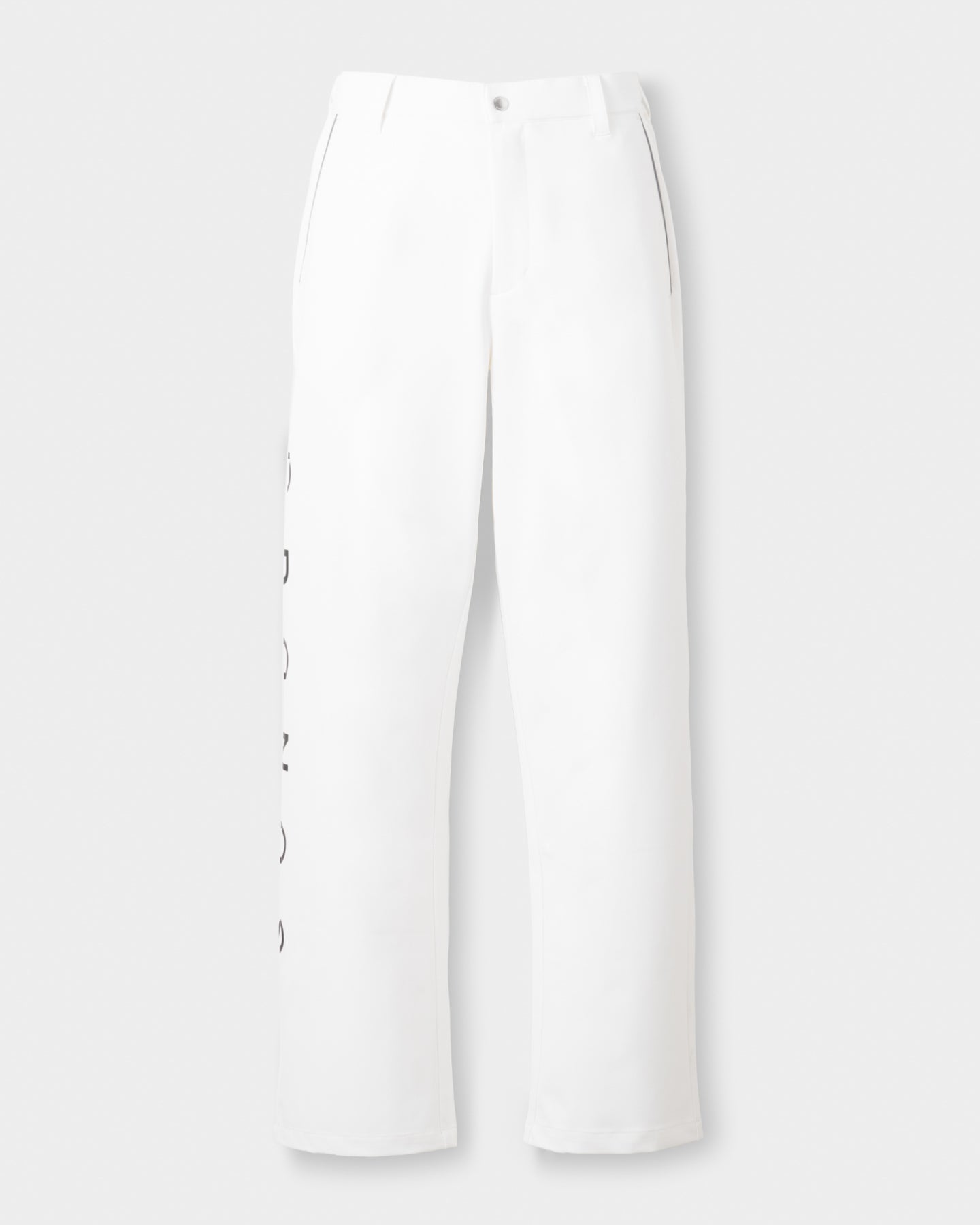 CRONOS BLACK DUAL TONE PANTS【WHITE×BLACK】