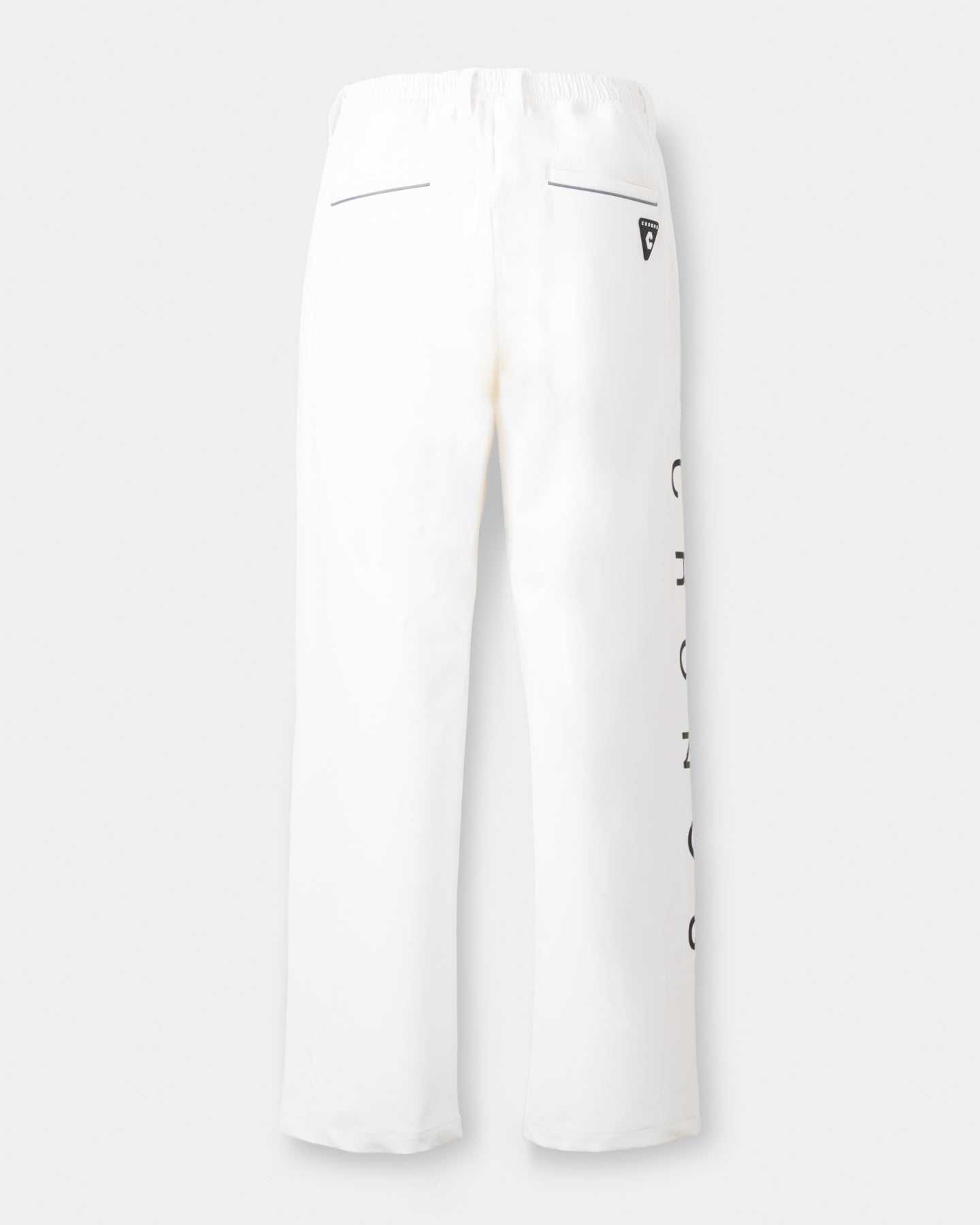 CRONOS BLACK DUAL TONE PANTS【WHITE×BLACK】