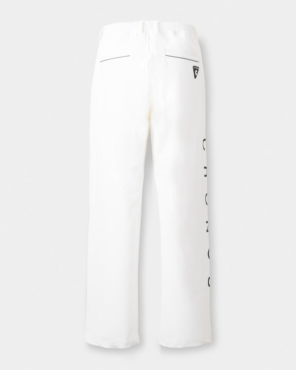 CRONOS BLACK DUAL TONE PANTS【WHITE×BLACK】