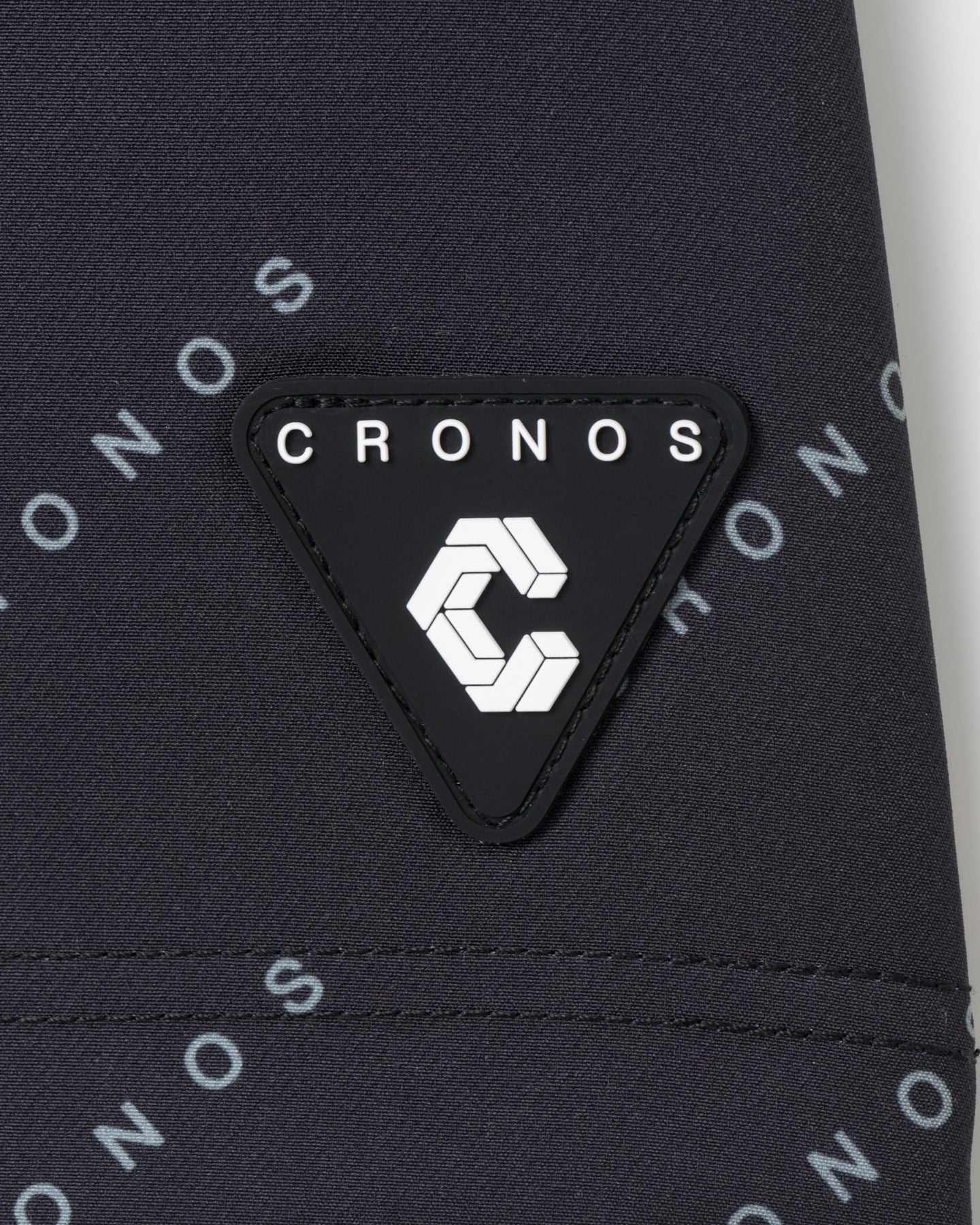 CRONOS BLACK WOMEN MONOGRAM SKIRT【BLACK】