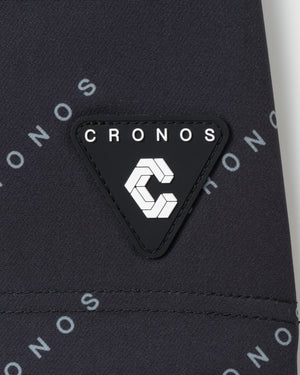 CRONOS BLACK 女性單字圖案短裙【黑色】