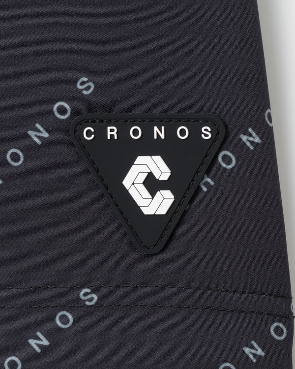 CRONOS BLACK 女性單字圖案短裙【黑色】