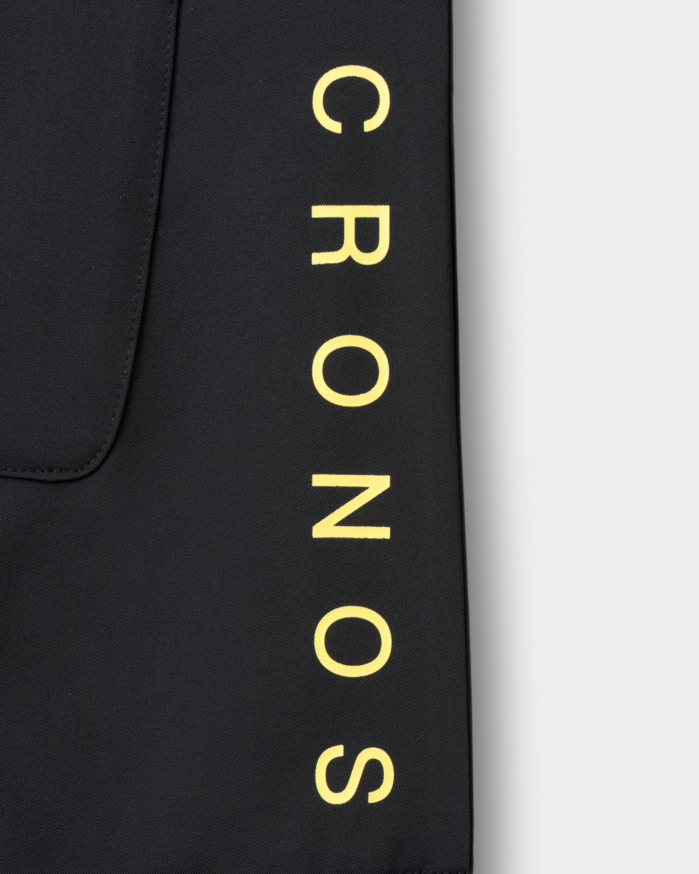 CRONOS BLACK WOMEN MONOCHROME SHORTS【BLACK×YELLOW】