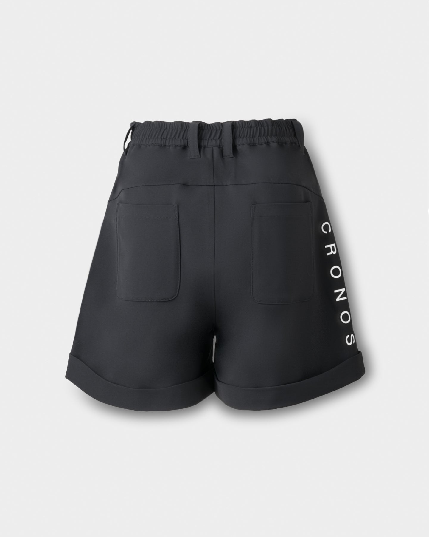 CRONOS BLACK WOMEN MONOCHROME SHORTS【BLACK×WHITE】
