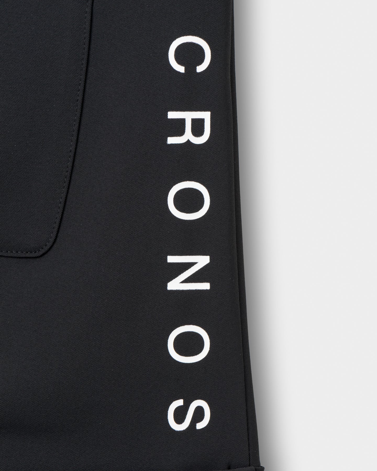 CRONOS BLACK WOMEN MONOCHROME SHORTS【BLACK×WHITE】