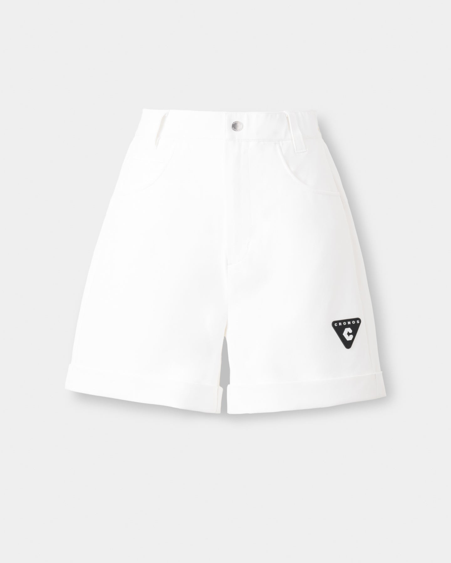 CRONOS BLACK WOMEN MONOCHROME SHORTS【WHITE×BLACK】