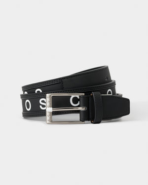 CRONOS BLACK LOGO GOLF BELT【BLACK】