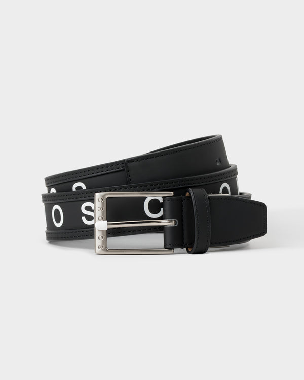 CRONOS BLACK LOGO GOLF BELT【BLACK】