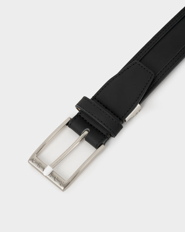 CRONOS BLACK LOGO GOLF BELT【BLACK】