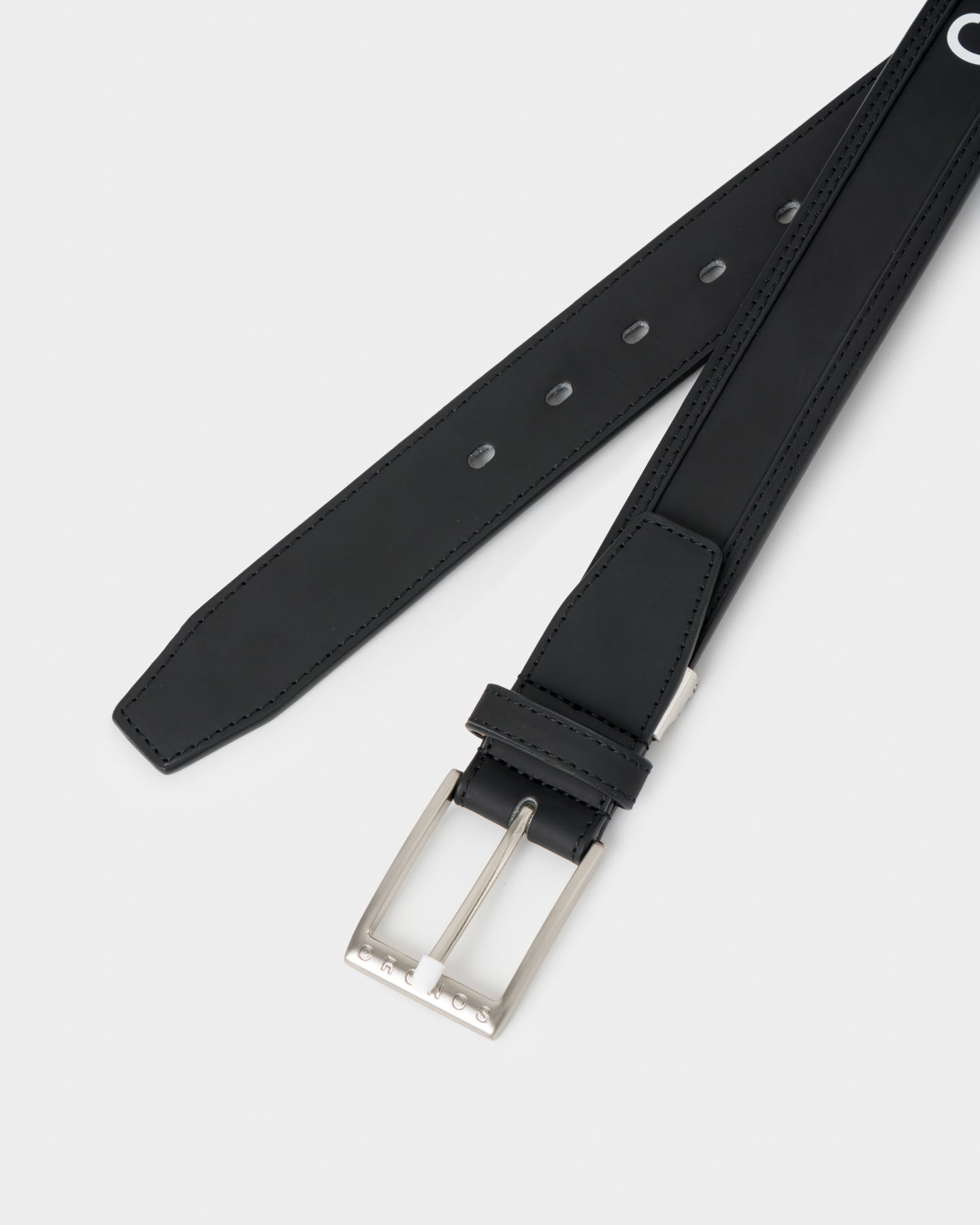 CRONOS BLACK LOGO GOLF BELT【BLACK】