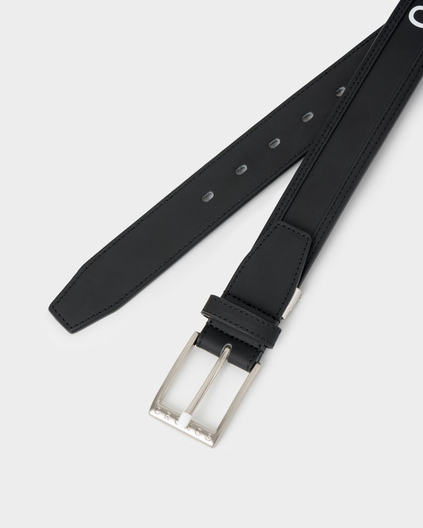 CRONOS BLACK LOGO GOLF BELT【BLACK】