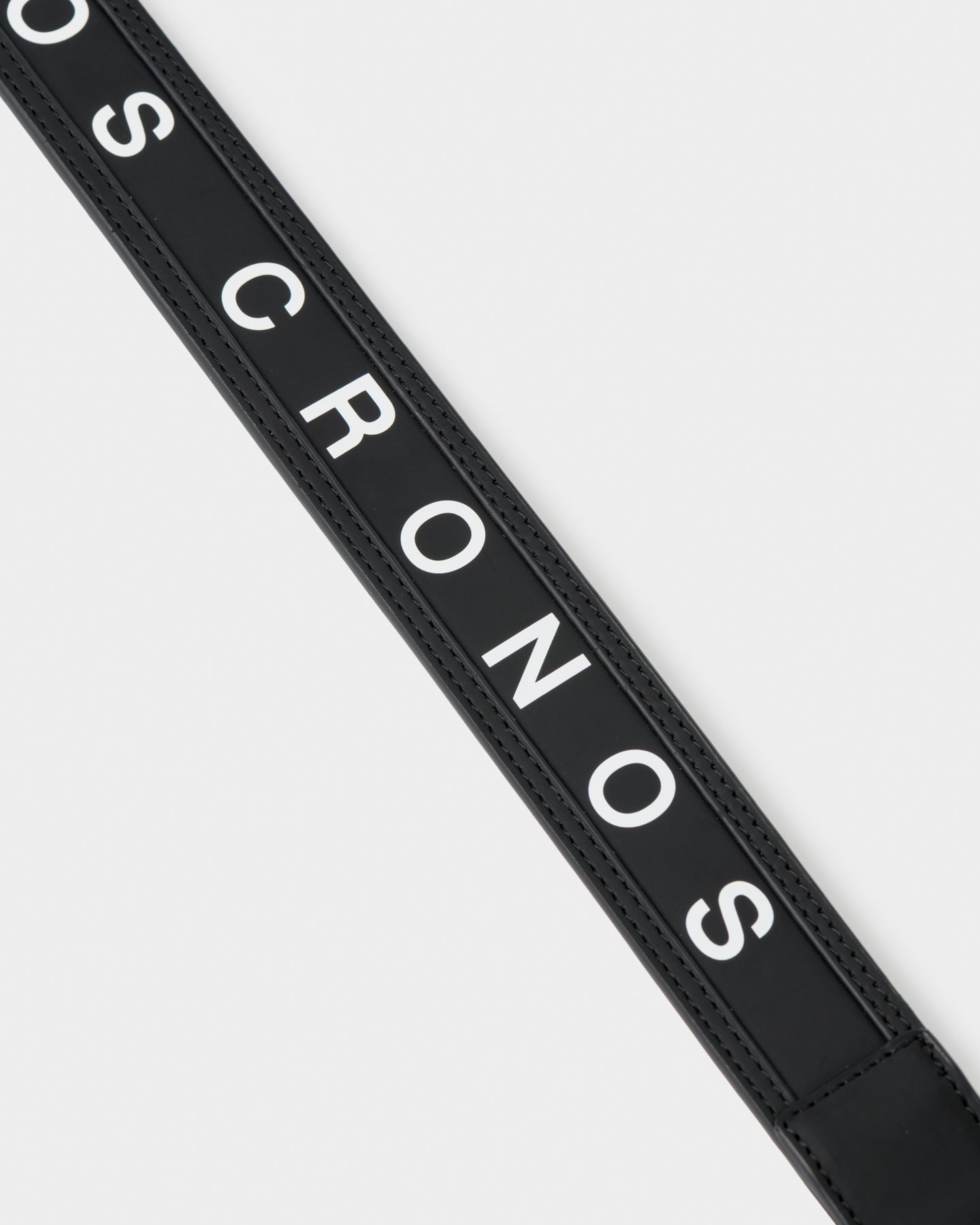 CRONOS BLACK LOGO GOLF BELT【BLACK】