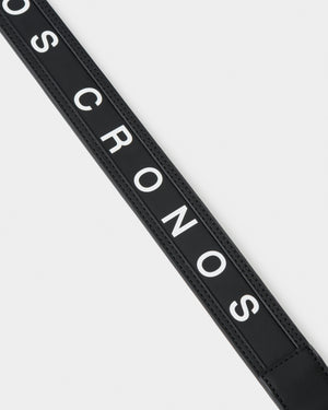 CRONOS BLACK LOGO GOLF BELT【BLACK】