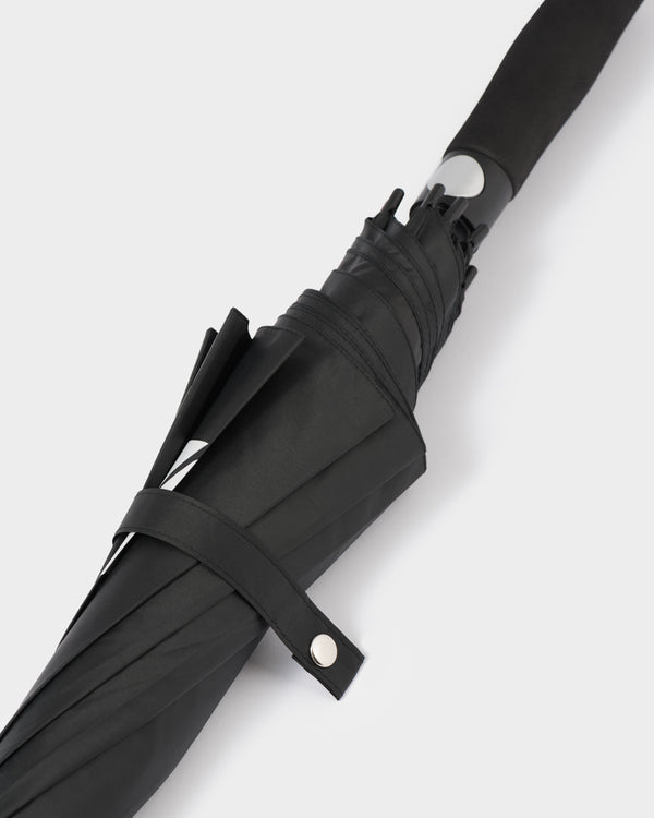 CRONOS BLACK GOLF LOGO UMBRELLA【BLACK】