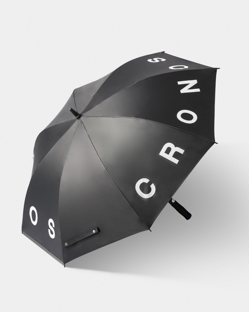 CRONOS 黑色高爾夫標誌雨傘【黑色】