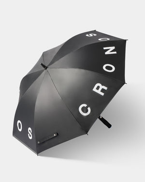 CRONOS BLACK GOLF LOGO UMBRELLA【BLACK】