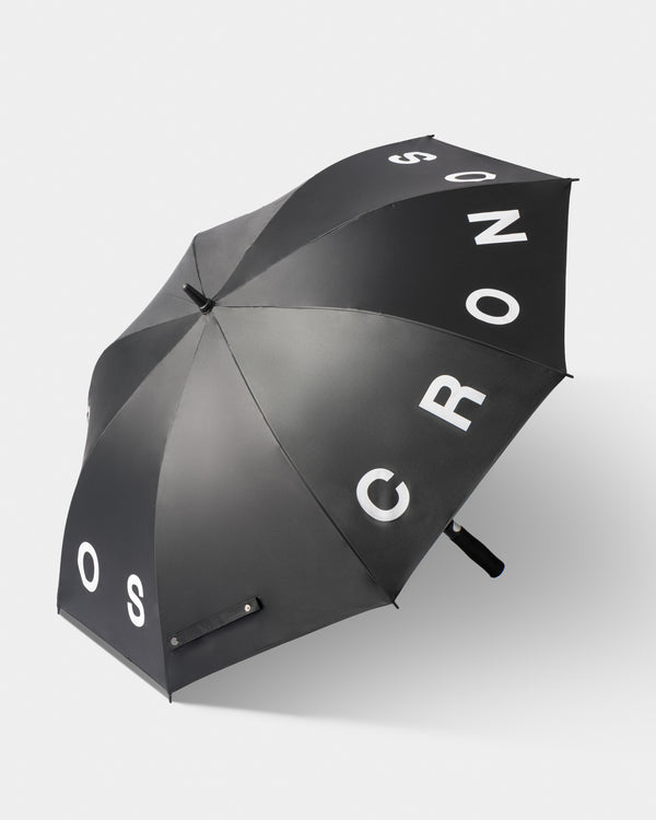 CRONOS BLACK GOLF LOGO UMBRELLA【BLACK】