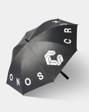 CRONOS BLACK GOLF LOGO UMBRELLA【BLACK】
