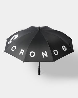 CRONOS BLACK GOLF LOGO UMBRELLA【BLACK】