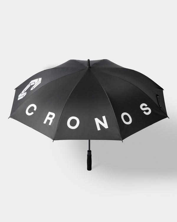 CRONOS BLACK GOLF LOGO UMBRELLA【BLACK】