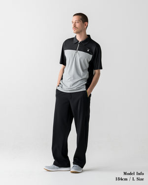 CRONOS BLACK DUAL TONE PANTS【BLACK×YELLOW】