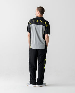 CRONOS BLACK DUAL TONE PANTS【BLACK×YELLOW】