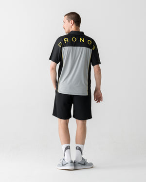 CRONOS BLACK DUAL TONE SHORTS【BLACK×YELLOW】