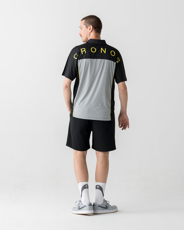CRONOS BLACK DUAL TONE SHORTS【BLACK×YELLOW】