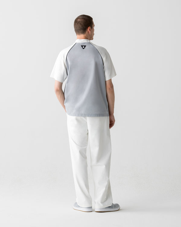 CRONOS BLACK DUAL TONE PANTS【WHITE×BLACK】