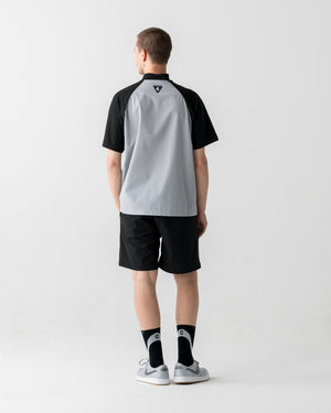 CRONOS BLACK DUAL TONE SHORTS【BLACK×WHITE】