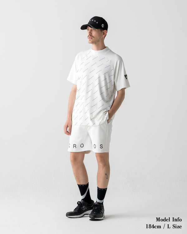 CRONOS BLACK DUAL TONE SHORTS【WHITE×BLACK】