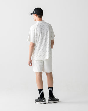 CRONOS BLACK DUAL TONE SHORTS【WHITE×BLACK】