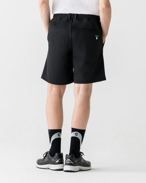 CRONOS BLACK DUAL TONE SHORTS【BLACK×WHITE】