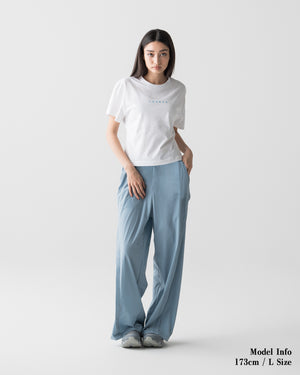 CRONOS WOMEN MINI FIT T-SHIRTS【WHITE】