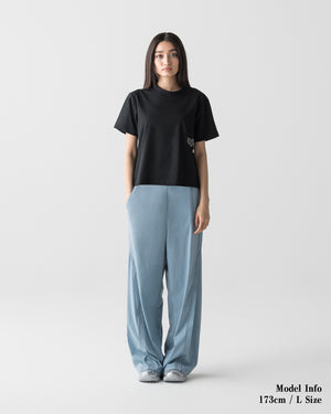 CRONOS WOMEN COOL FEEL T-SHIRTS【BLACK】