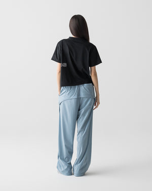 CRONOS WOMEN COOL FEEL T-SHIRTS【BLACK】
