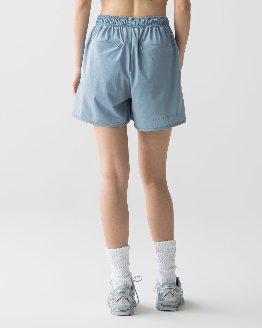 CRONOS WOMEN UV STRETCH SHORTS [BLUE]