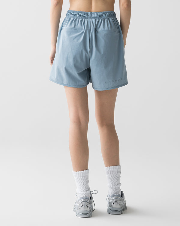 CRONOS WOMEN UV STRETCH SHORTS [BLUE]