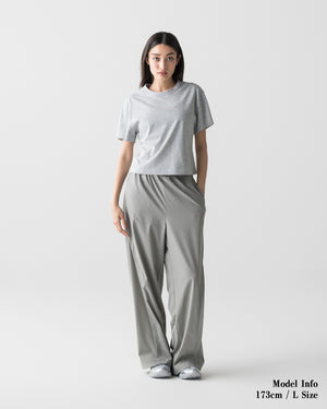 CRONOS WOMEN MINI FIT T-SHIRTS【GRAY】